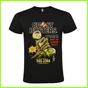 Camiseta Cazafantasmas con diseño del teléfono de los Ghostbusters — CMD Tienda