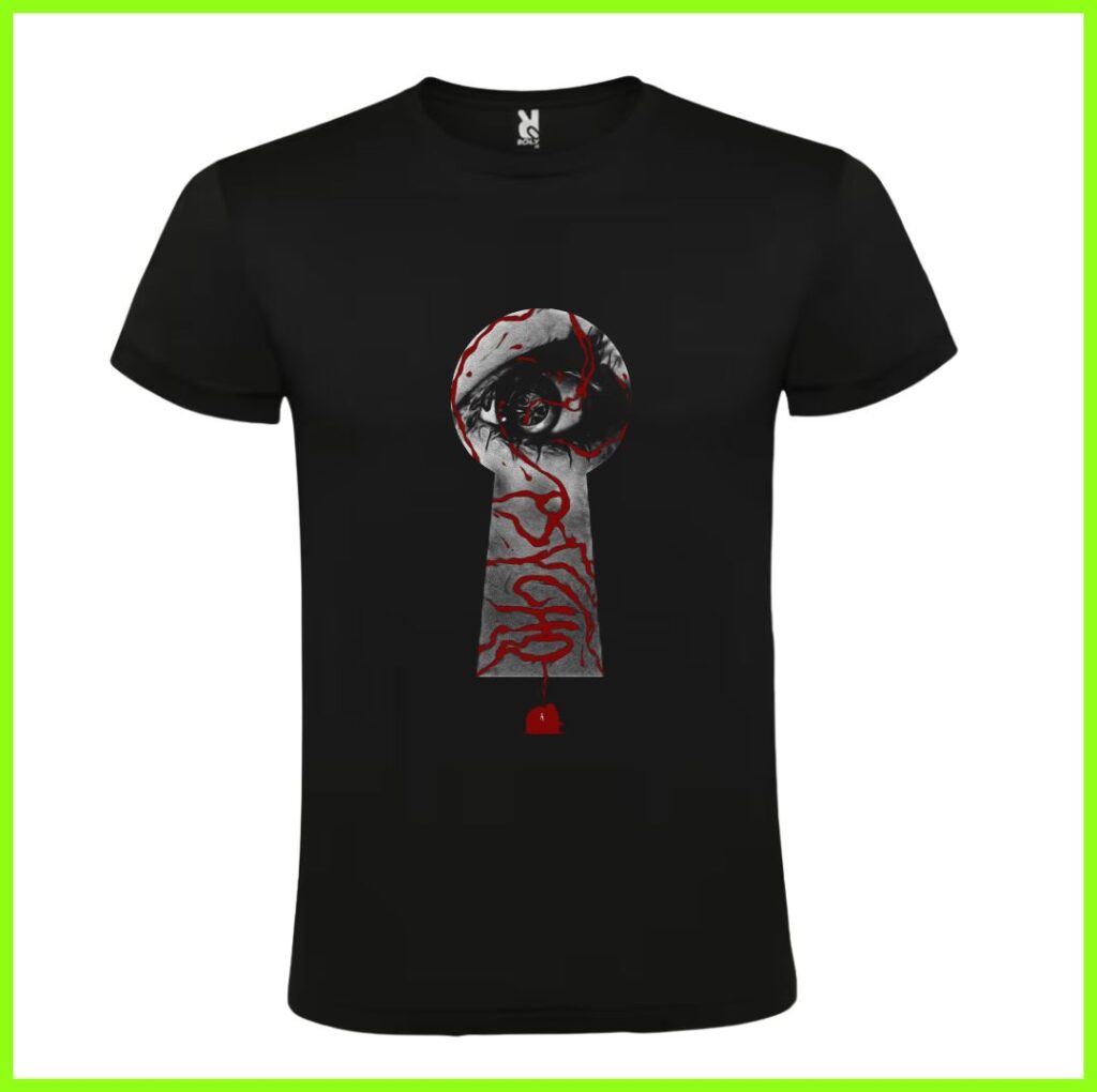 Camiseta Psycho de terror con diseño inspirado en la película — CMD Tienda